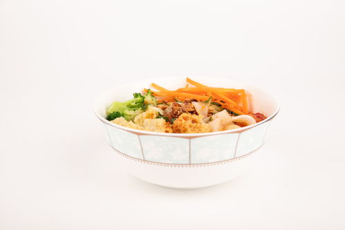 白底涼皮特色小吃面食美食攝影圖 攝影